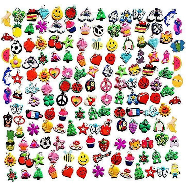 Højkvalitets nyt Loom Band Charm Armbånd Charm Charm til Loom Band Charm til piger Feriegave