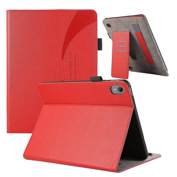 Läderfodral Kompatibelt med Lenovo Tab P11 / Xiaoxin Pad Plus Red