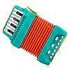 Lasten soitin, kompakti harmonikka oppimiseen