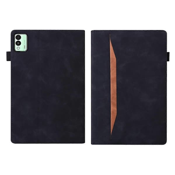 Tablet-etui i splejset læder Black Tecno Megapad 11
