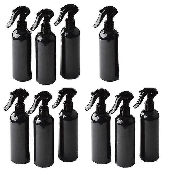 10 st multifunktionella 300 ml plastsprayflaskor med triggerspruta för eterisk olja, parfymbehållare