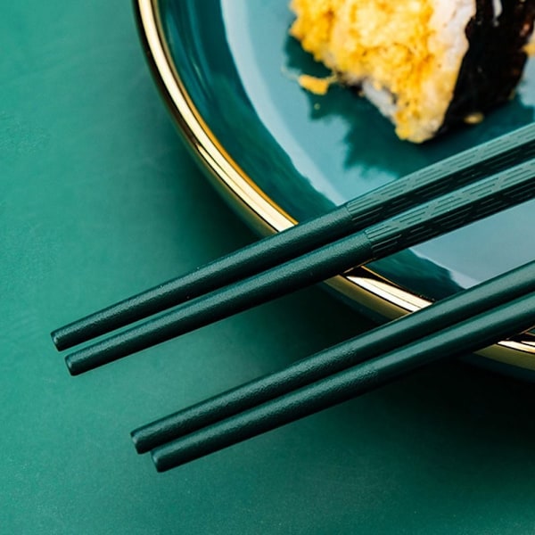Legeringsspisepinde Japansk Madlavnings Spisepinde SORTE Black