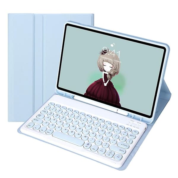 Bluetooth-tangentbordsfodral kompatibelt med iPad Pro 11 tum 2020 & 2018