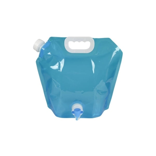 (Påskkampanj) Högkvalitativt 4-pack - 5L Vattenpåse med kran / Vattendunk - Vattenbehållare Transparent 4-pack