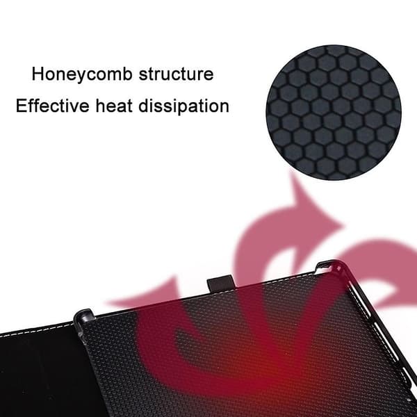 Etui kompatibelt med Microsoft Surface Pro 8, Farge: PC Hard Shell Lys Grå Med Power Pack PC Hard Shell Lys