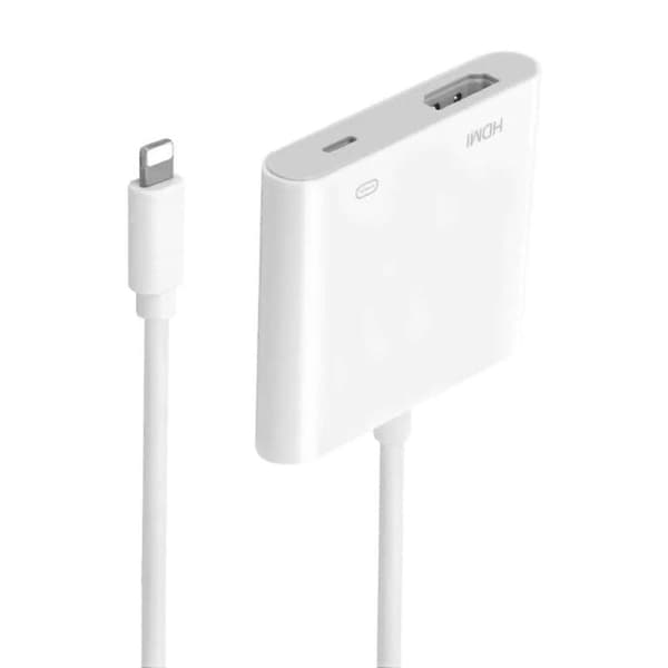 Lightning til HDMI & Lightning adapter (støtter ios 13)-lingling}