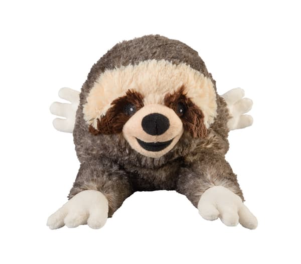 Warmies Heating Animal Sloth Grey grå one size