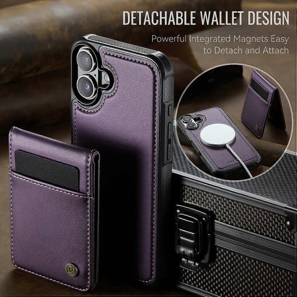 Kompatibel med iPhone 16 Plus telefondeksel - lingling} Multicolor Purple