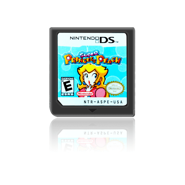 (Påskkampanj) Högkvalitativ 11 Modeller Klassiska Spel DS Kassett Konsolkort Super Princess Peach US