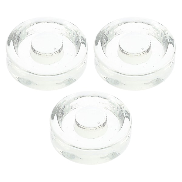 Særligt tilbud! Høj kvalitet nye 3 stk. Fermenteringsglasvægte Bredmundingsglas Syltetøjsglas Forseglingslåg Glas Fermenteringslåg