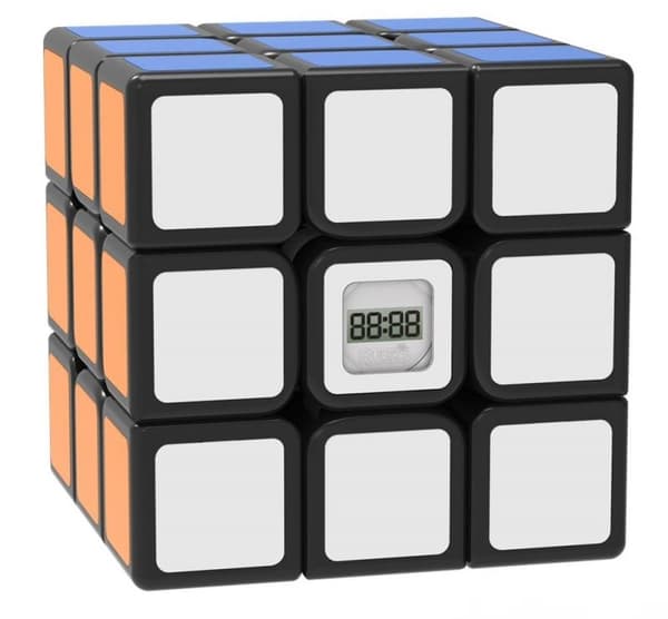 Rubiks Timer Cube multifarve Multifärg multicolor