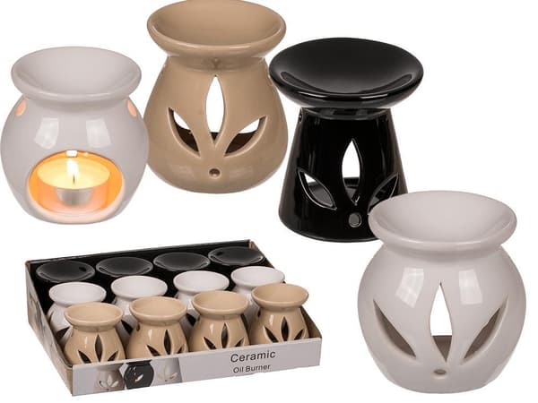 2-pack aromalampa för doftkakor/vaxkakor Beige beige