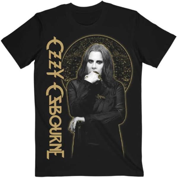 Oz Osborne unisex T-skjorte, Patient 9 gull design (plus size) XL