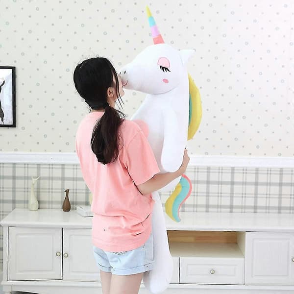 Yksisarvinen pehmolelu -lingling} white 85cm