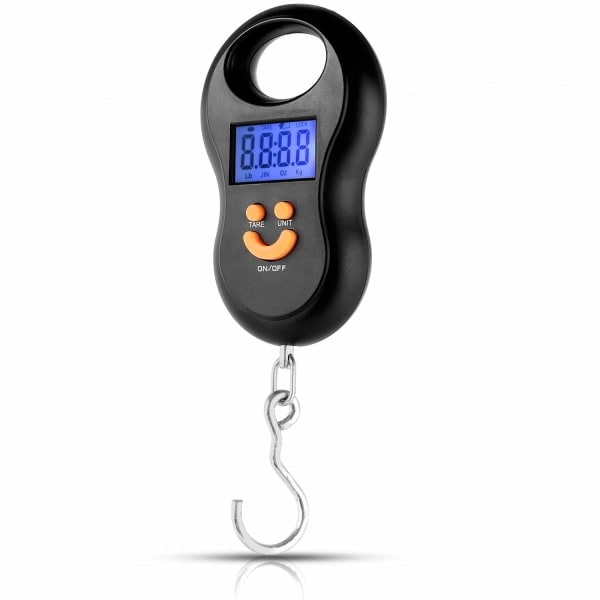 Mini Digital Bärbar Bagagevåg, Viktkrok, Elektronisk Hög Kvalitet (Påsk)