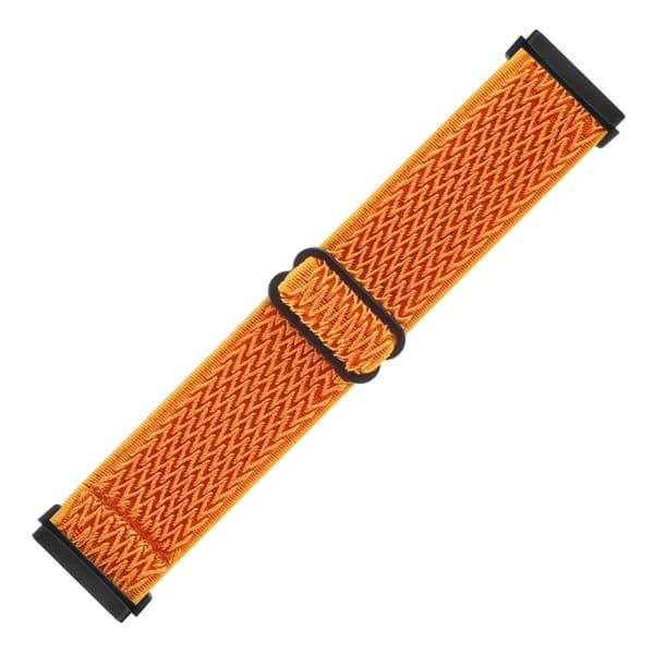 Ny Vævet Nylonrem Fitbit Versa 4/Sense 2 Orange