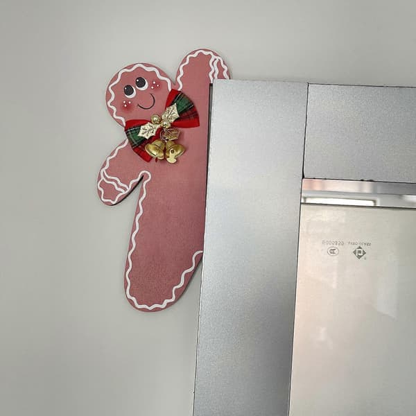 Pepperkakemann Dørkarmdekorasjon i Tre, Hot-lingling}