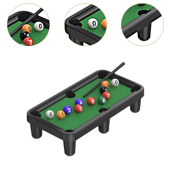 Billard Parkering Nummerplade Dekorativt Telefonnummerplade Skrivebordsornament