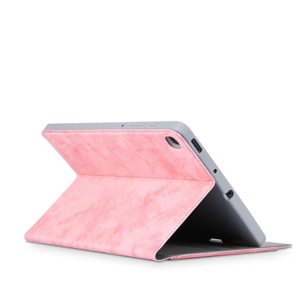 Kompatibelt med Samsung Galaxy Tab S6 Lite Läderfodral Pink