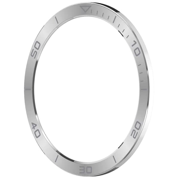 Kompatibel med Garmin Tactix 8 51mm AMOLED Version Rostfritt Stål Ram Skydd Reptålig Ring-lingling} Multicolor Silver+Grey