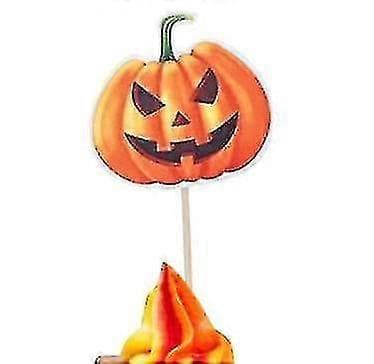 48 Halloween Bakte Kaketopper Dekor-lingling}