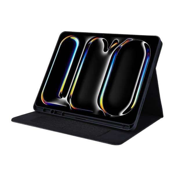 Tabletfodral i tygläder kompatibelt med iPad Pro 13 2024 Black
