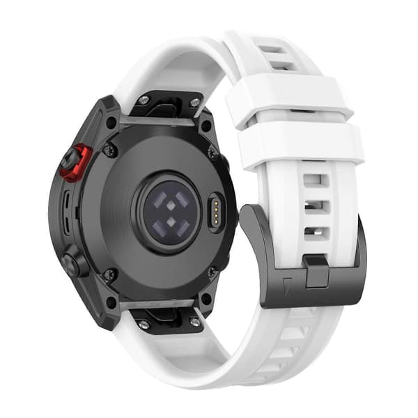 Silikone Urrem Til Garmin Fenix 7-lingling} White