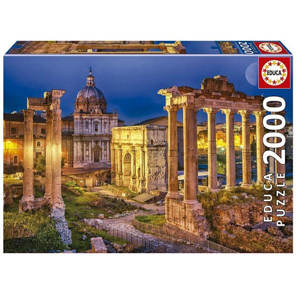 Forum Romanum Pussel 2000 multifärg multicolor