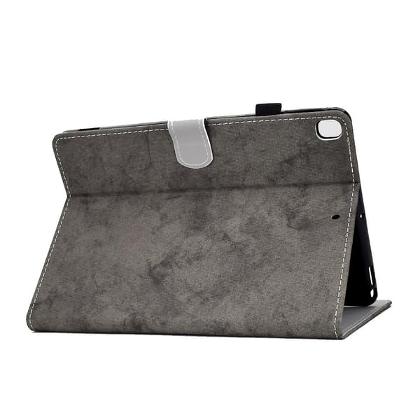 Läderfodral Kompatibelt med iPad 10.2 & 10.2 (2020) Grey