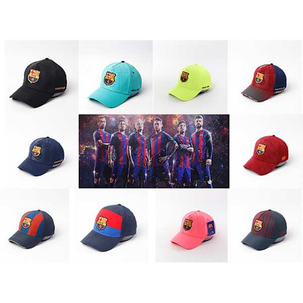 Erikoistarjous! Laadukas uusi FC Barcelona -brodeerattu lippalakki black