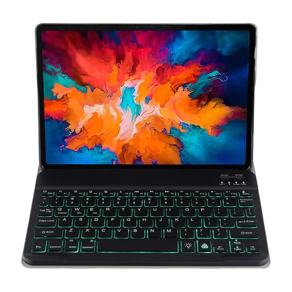 Bluetooth Tangentbordsfodral Kompatibelt med Lenovo Tab E10 Black