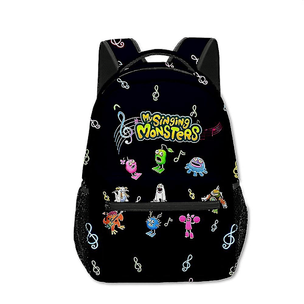 Laadukas uusi tyyli Sarjakuva My Singing Monsters Reppu Koululaukku 3D-tulostettu Reppu Opiskelijan Kirjalaukku