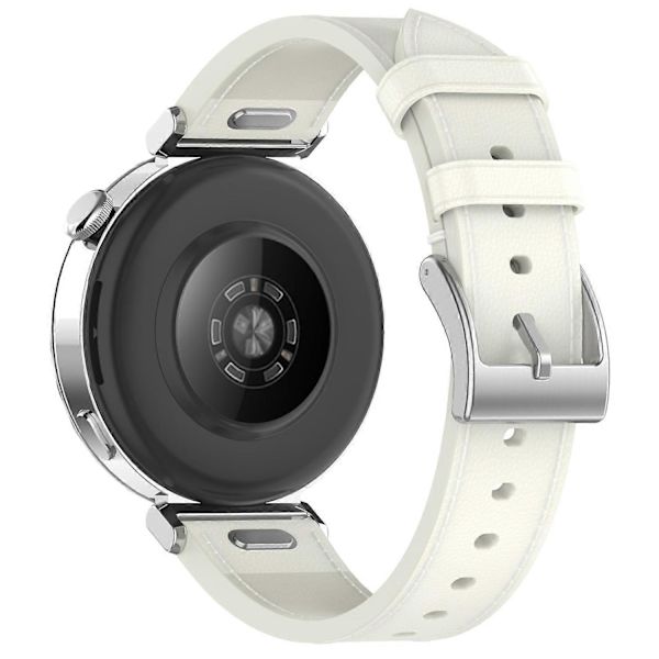 Bedst sælgende læderrem til ure White Amazfit Active