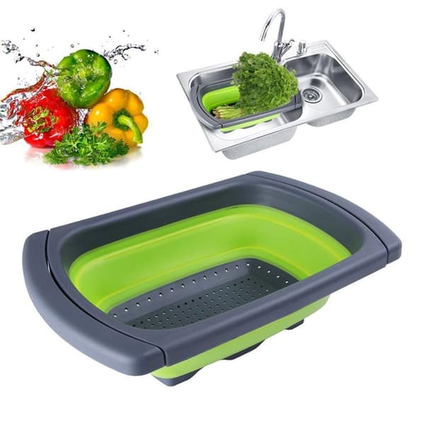 Foldable Silicone Sink/Basin Strainer