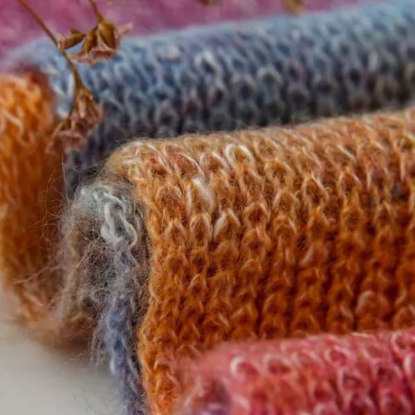 250M Regnbåge Mohair Garn Gradient Färgkaka Garn 04 04 4 4