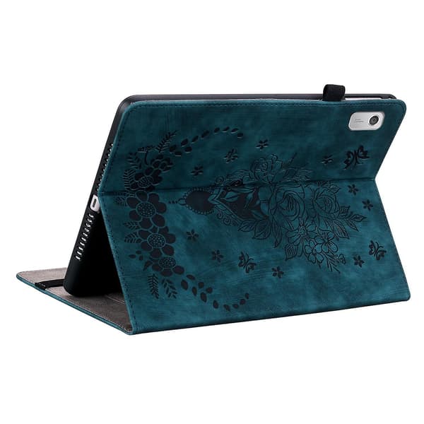 Læder Tablet Case Kompatibel med Lenovo Tab M9 Dark blue