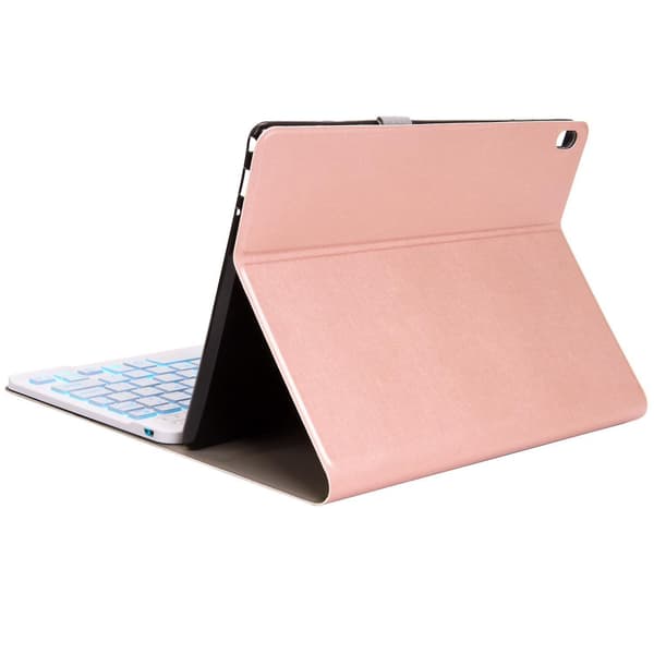 Bluetooth Tangentbordsfodral Kompatibelt med Lenovo Tab E10 Pink