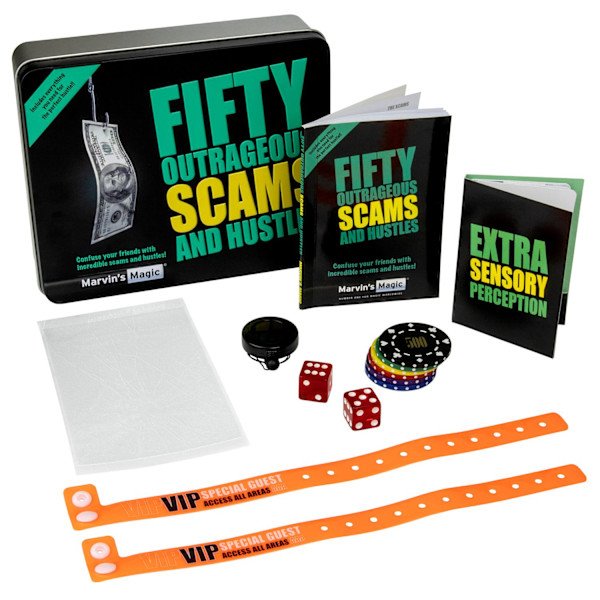 Fifty Outrageous Scams and Hustles - Marvins Magic multifärg multicolor