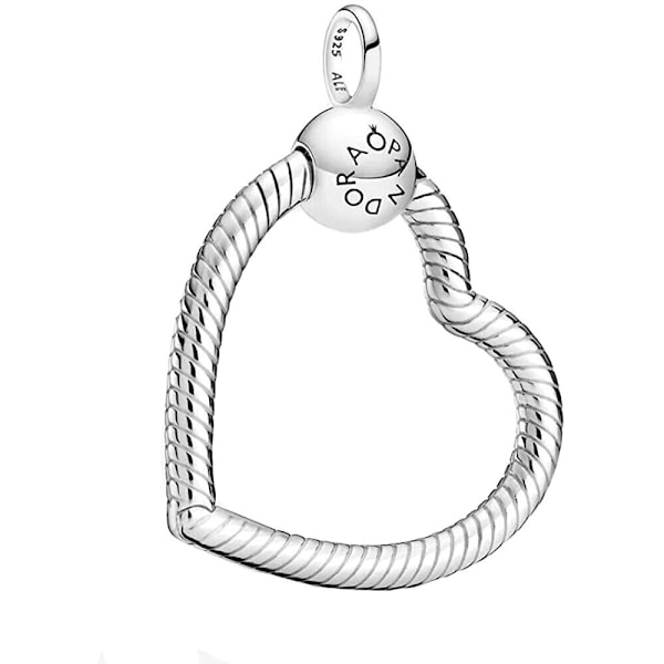 Pandora, Moments 399384C00 Hjärta O-hänge i sterlingsilver