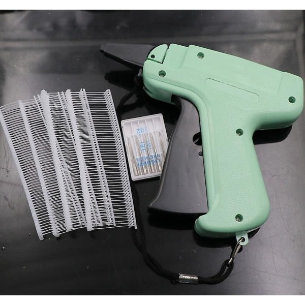 Högkvalitativ ny Märkpistol för Kläder, Pris Märkpistol Set med 5 Nålar och 1000 Fästen för Butik