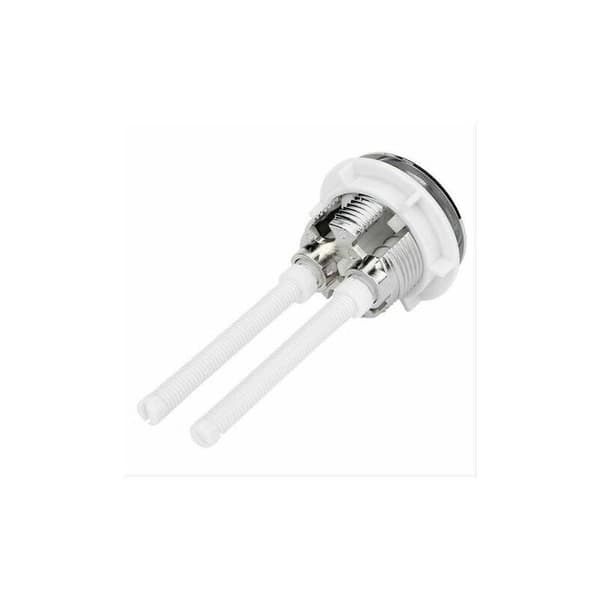 Ny pakke toiletskylleknap, 38 mm dobbelt toiletskylleknap, toiletskylleknap