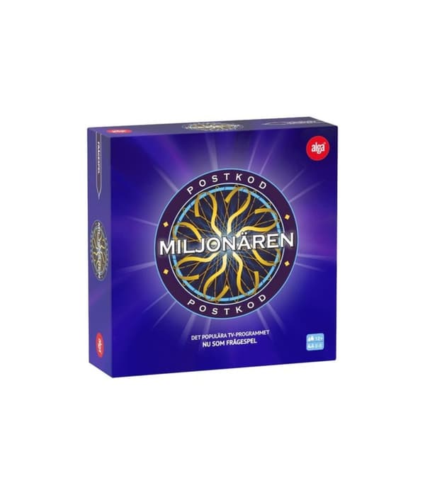 Postkodmiljonären Frågespel multifärg multicolor
