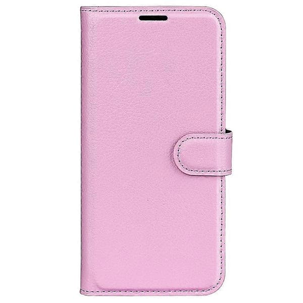 Kompatibel med HMD Pulse Pulse+ Pulse Pro Fodral Läderplånbok med Litchi-textur - Grön-lingling} Multicolor Pink