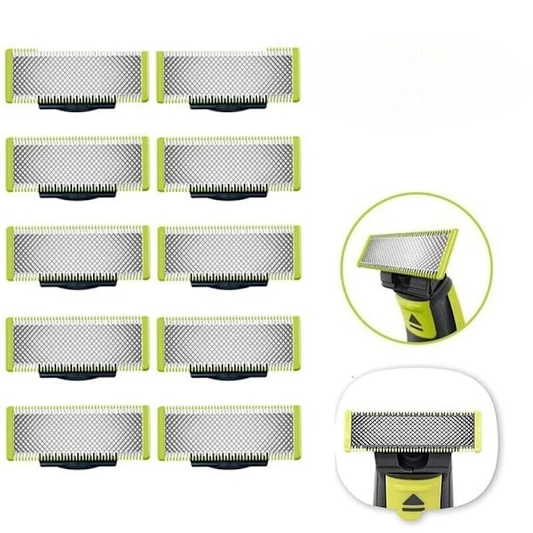 Specialerbjudande! Högkvalitativt nytt 1 st Philips OneBlade rakblad QP2520/QP2630 Ersättningsblad Huvud Oneblade 1 st paris 1 st