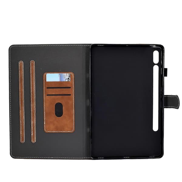 Tablet-etui i koskind Brown Samsung Galaxy Tab S8 / S7