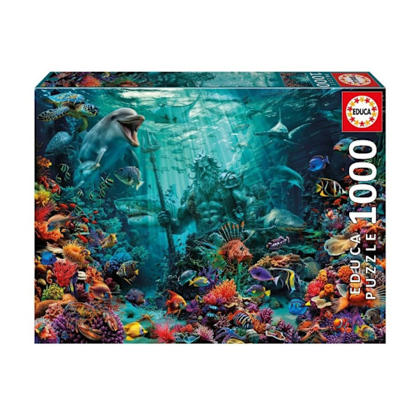 Coral Reef Poseidon Palapeli 1000 multifärg multicolor