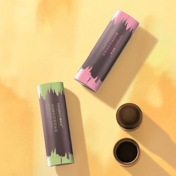 Højkvalitets ny TG Black Root Cover Up Naturlig Hårfyldning Hårgrænse Skyggepulver Sort