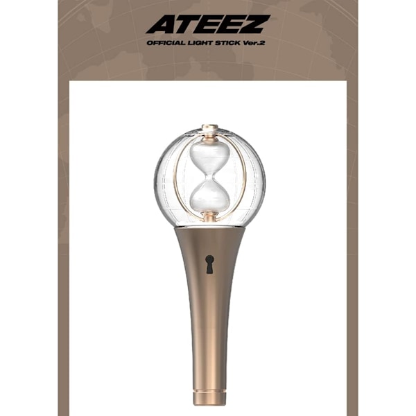 Ny Officiell Ateez Ljusstav Version 2 Support Stick