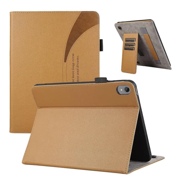 Läderfodral Kompatibelt med Lenovo Tab P11 / Xiaoxin Pad Plus Brown