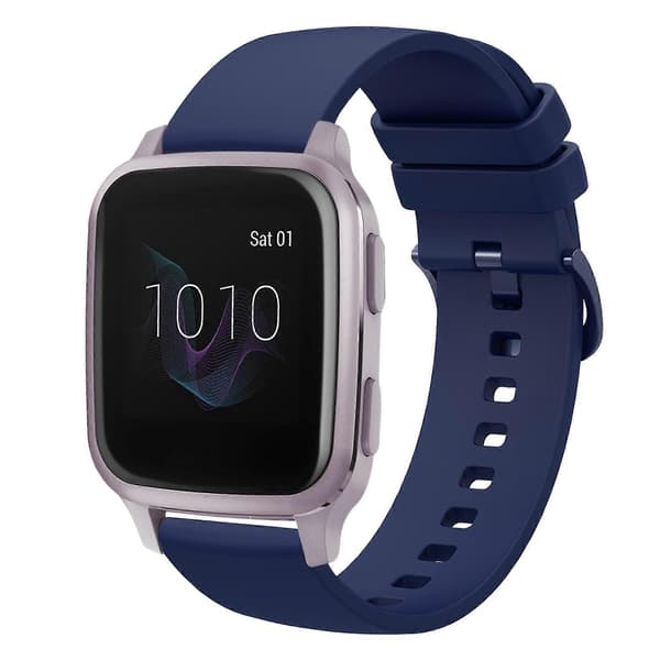 Silikone Urrem Til Garmin Venu SQ-lingling} Navy Blue